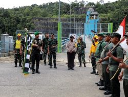 Dandim 0313/Kpr Lepas Tim Napak Tilas Dalam Rangka Memperingati Hari Juang TNI AD Tahun 2023