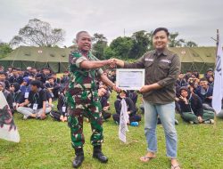 Danramil 01/Bkn Berikan Wawasan Kebangsaan Kepada Mahasiswa Universitas Muhamadiyah Riau