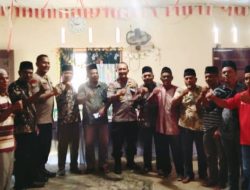 Kapolsek XIII Koto Kampar Ajak No Golput Kepada Ninik Mamak Desa Tanjung Alai Pada Pemilu 2024