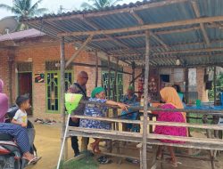 Jelang Pemilu 2024, Bhabinkamtibmas Personil Polsek XIII Koto Kampar Gencar Sosialisasikan Kamtibmas
