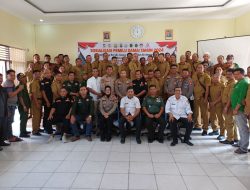 Tahapan Pemilu, Danramil 16/Tapung Hadiri Komitmen Bersama Agar Pemilu Damai Tahun 2024
