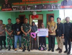 Dandim 0313/Kpr Resmikan dan Serahkan Kunci Rehab Rumah Tidak Layak Huni Karya Bhakti TNI Satkowil Tahun 2023