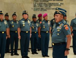 Kasal Terima Pelaporan Korps Kenaikan Pangkat 23 Pati TNI AL