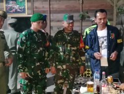 Ciptakan Situasi Aman Dan Kondusif Babinsa 09/Langgam Hadiri Gelar Patroli Bersama Di Polres