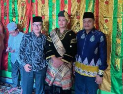 Irwan Saputra Hadiri Acara Penobatan Datuk Indokomo Persukuan Caniago Kenagarian Desa Gunung Malelo