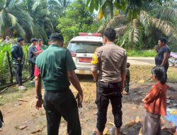 Babinsa Koramil 01/Bkn Bersama Bhabinkamtibmas Dampingi Evakuasi Orang Depresi ke Rumah Sakit