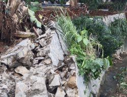 Dua Kali Longsor dalam Sebulan, Makam Jaran di Cilangkap Terancam Ambruk