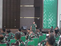 Korem 031/Wira Bima Selenggarakan Pembekalan Analisa Potensi Wilayah Provinsi Riau ke Jajaran Korem 031/Wira Bima