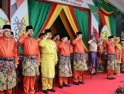 Komandan Kodim 0313/ Kpr Hadiri Upacara Hari Jadi Ke-74 Kabupaten Kampar