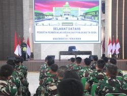 Tingkatkan Kemampuan Di Bidang Informatika, Personil Kodim 0313/KPR Ikuti Pembekalan Media dan Publikasi Korem 031/Wira Bima