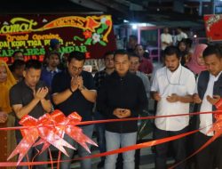 Kedai Kopi Tiga Pilar Kodim 0313/Kpr Resmi di Buka Pj Bupati Kampar