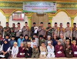 Danramil 19/Langgam Hadiri Peringatan Isra Mi’raj Nabi Muhammad SAW 1445 H