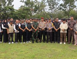 Dandim 0313/Kpr ikut Melepas 480 Personel TNI-Polri Dalam Apel Serpas BKO Pam TPS Pemilu Tahun 2024