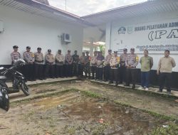 TNI- Polri Melakukan Pengamanan Gudang Logistik