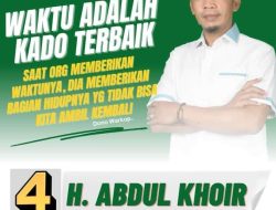 Pernah Terjerat Kasus Korupsi, Berkas Pencalonan Legislatif Abdul Khoir Dipertanyakan