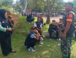 Sertu J. Purba Komsos di Kampung Pancasila