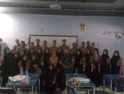 Serda Rhiki Rianto Babinsa Koramil 01/Bkn Datangi SMAN 1 Bangkinang Sosialisasikan Rekrutmen TNI AD