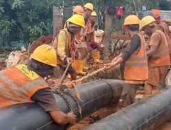 Siang Malam Bekerja, PDAM Depok Percepat Pasokan Air Bersih