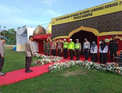 Personil Koramil 01/Bkn Laksanakan Pos Pam Lebaran Pengaman Operasi Ketupat Langcang Kuning