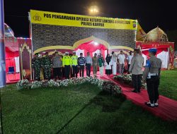 Ciptakan Aman dan Lancar Para Pemudik, Anggota Pos Pam Koramil 01/Bkn Bantu Gatur Lalin di Pos Pam Lapangan Merdeka