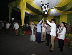 Dandim 0313/KPR Bersama Forkopimda Kab Kampar Lepas Pawai Takbiran 1445 H