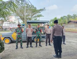 Ciptakan Kondisi Aman, Babinsa dan Bhabinkamtibmas Kompak Patroli Bersama