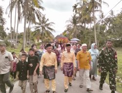 Babinsa Desa Tanjung Hadiri Acara Jalang Manjalang Ninik Mamak di Desa Tanjung