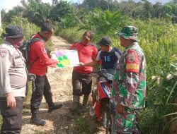 Babinsa dan Bhabinkamtibmas Serta KLHK Menyatukan Upaya Dalam Patroli Karhutla