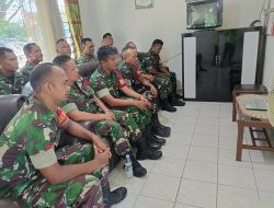 Babinsa Koramil 08/Tandun Zoom Meeting TOT Program Gerakan Antisipasi Darurat Pangan Nasional