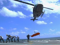 LAUT MEDITERANIA JADI AREA LATIHAN KRI DIPONEGORO-365 DENGAN LAF-AIR FORCE