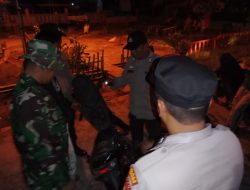 Babinsa Bersama Bhabinkamtibmas Patroli Wilayah dan Komsos Dengan Remaja Desa