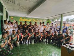 Letkol Inf Setiawan Hadi Nugroho Kunjungi Kantor Koramil 10 Kunto Darussalam Kodim 0313/KPR