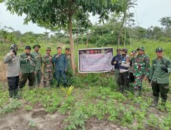 Danramil 04/Pkl Kuras Pimpin Apel Patroli Terpadu Penertiban di Kawadan Hutan Lindung TNTN