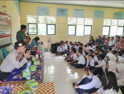 Peltu MS Zuhri Beri Sosialisasi Bahaya Narkoba Terhadap Murid SMPN 6 Tambusai