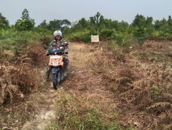 Babinsa Koramil 07/Kampar Tetap Rutin Laksanakan Sosialisasi dan Patroli Karlahut