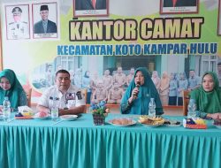 PJ Ketua TP-PKK Kabupaten Kampar Adakan Monitoring dan Evaluasi di Kecamatan Koto Kampar Hulu