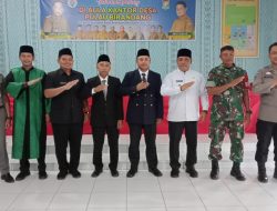 Camat Kampa Lantik Anggota PAW BPD Desa Pulau Birandang