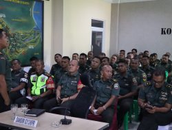 Dandim 0313/Kpr Tindak Tegas Anggotanya Yang Terlibat Judi Online