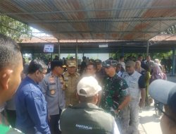 Danrem 031/WB Bersama Ketua KPU dan Bawaslu Provinsi RIAU Tinjau Langsung Pemilihan Suara Ulang 31 TPS