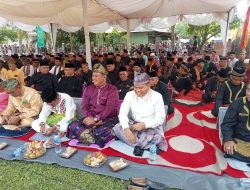 Mayor Inf Andre Suardi Sebagai Pabung Rohul Kodim 0313/Kpr Hadiri Majelis Penobatan dan Penabalan Raja Luhak Rokan