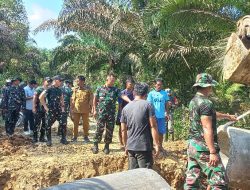 Danrem 031/Wb Cek Kesiapan Pembukaan TMMD Ke -121 di Wilayah Kodim 0313/Kpr