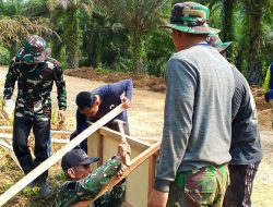 Hari ini Anggota Satgas TMMD Ke- 121 Selesai 2 Lining Gorong- Gorong