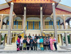 Dandim 0313/KPR Silaturahmi ke Balai Adat Melayu Pelalawan Jalin Keakraban dan Bangun Sinergi