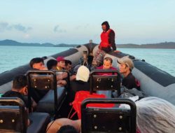 TNI AL Berhasil Amankan 11 PMI Non Prosedural Di Pesisir Pantai Kakeng