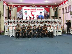Dandim 0313/KPR Hadiri Pengukuhan Paskibraka 2024 Tingkat Kabupaten