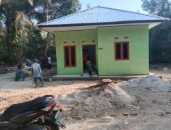 2 Hari Jelang Penutupan TMMD, Tiga Rumah RTLH Sudah 100 Persen Selesai