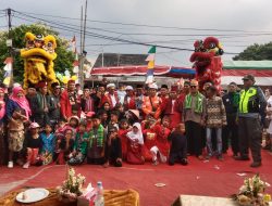 Kostum Unik dan Barongsai Warnai Karnaval di RW 01 Jatijajar