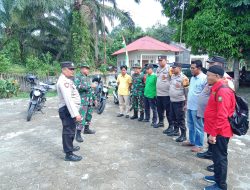 Babinsa Koramil 01/Bkn Beserta Tiga Pilar Sosialisasi Himbauan Setop Pembakaran Hutan dan Lahan 