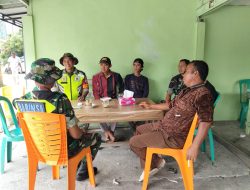 Babinsa Koramil 01/Bkn Rutin Patroli Wilayah Binaan dan Komsos Jelang Pilkada 2024