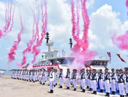 Perkuat Armada Laut Indonesia, Kasal Pimpin Upacara Delivery Dua Kapal PC 40 Meter Di Batam